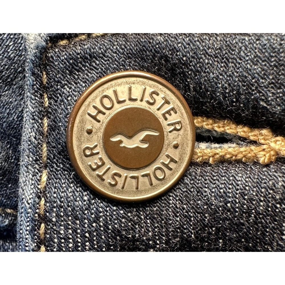 Hollister Jeans Women's Size30x28 Curvy High-Rise Legging Stretch 2 Back Pockets - Picture 9 of 11